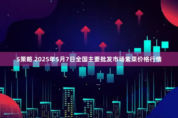 5策略 2025年5月7日全国主要批发市场紫菜价格行情