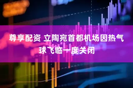 尊享配资 立陶宛首都机场因热气球飞临一度关闭