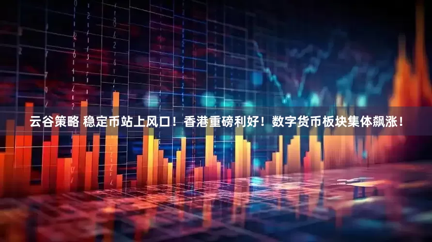云谷策略 稳定币站上风口！香港重磅利好！数字货币板块集体飙涨！